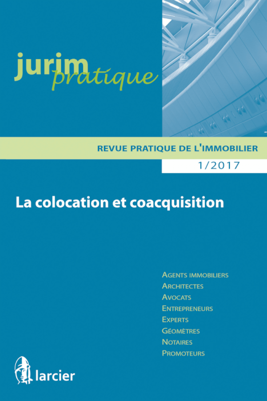 Les occupations précaires / La colocation et coacquisition - Françoise Balon, Nicolas Bernard, Françoise Bollen, Gilles Carnoy, André Culot, Sabine Delhaye, Pierre-Yves Erneux, Sophie Lebeau et Stéphane Nopère.